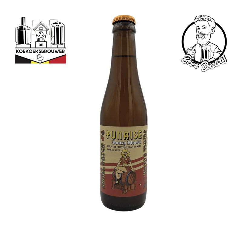 Small Batch #6 Boozy Blonde Red Wine Chateau Des Verdots Barrel Aged Belgian Tripel