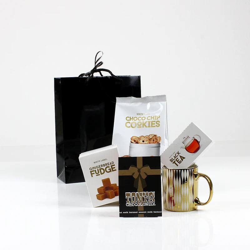 Luxe theemoment zwart & goud
