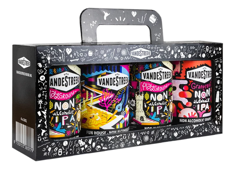 Bier geschenkset VandeStreek alc. vrij
