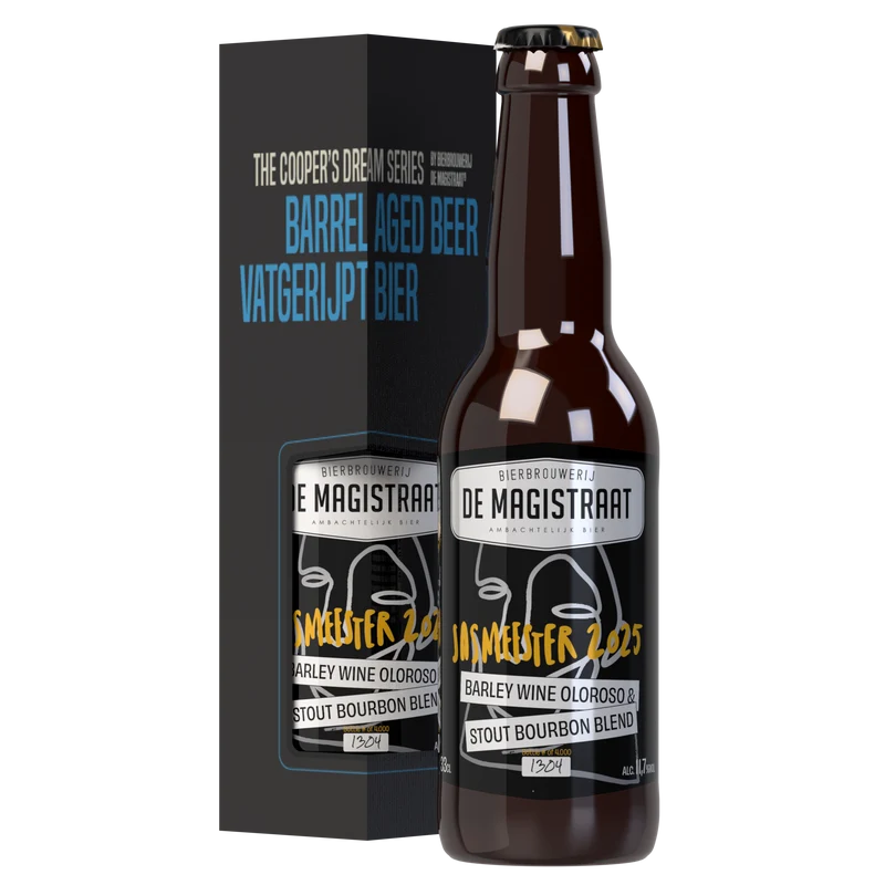 Sasmeester 2025 Barley Wine Oloroso Sherry + Stout Bourbon blend