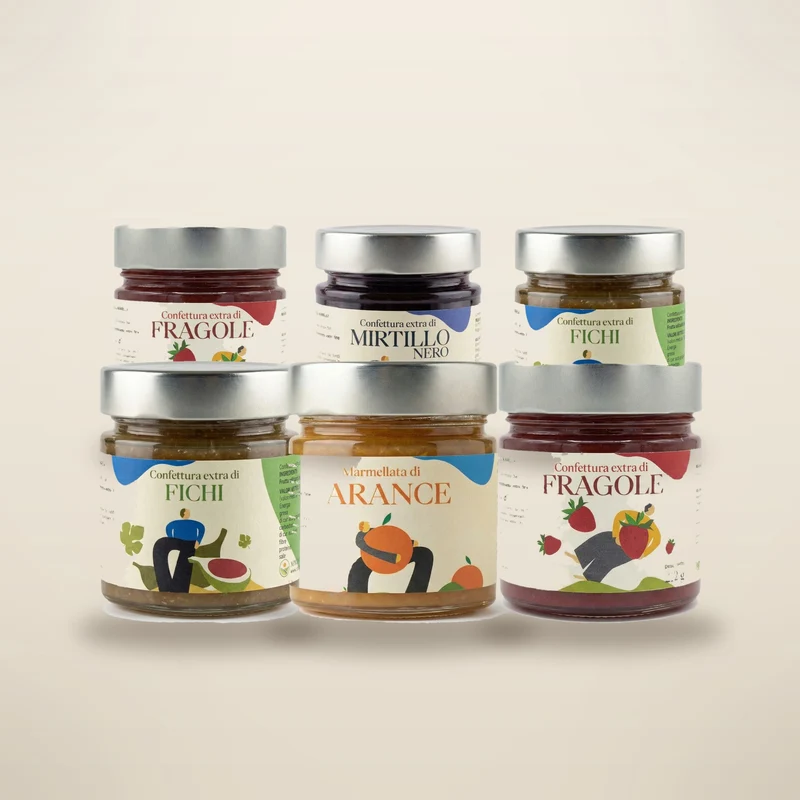 Kit Dolce Risveglio del Cilento - 6 Confetture e Marmellate Artigianali