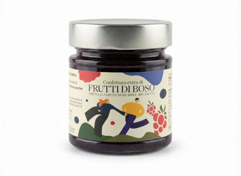 Confettura Extra di Frutti di Bosco Artigianale - Senza Conservanti