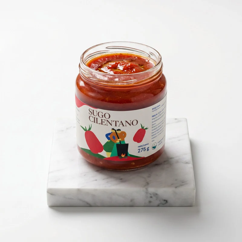 Sugo Cilentano Artigianale - Ricetta Tradizionale con Olio EVO