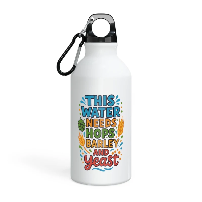 Waterfles voor bierliefhebbers