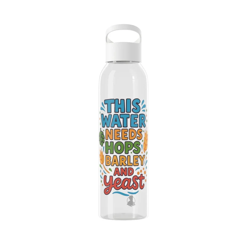 Waterfles voor bierliefhebbers