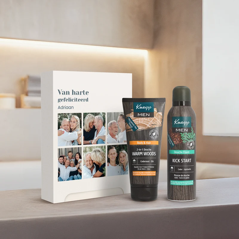 Kneipp man set gift box - eigen design