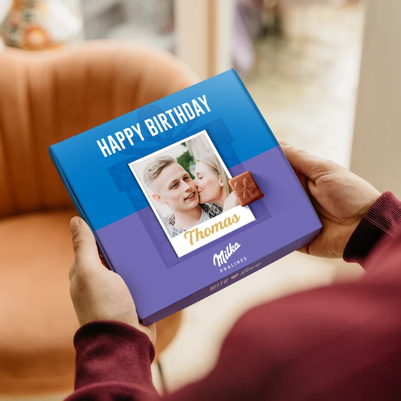 Milka pralines - verjaardag - cadeautjes - 110 gram