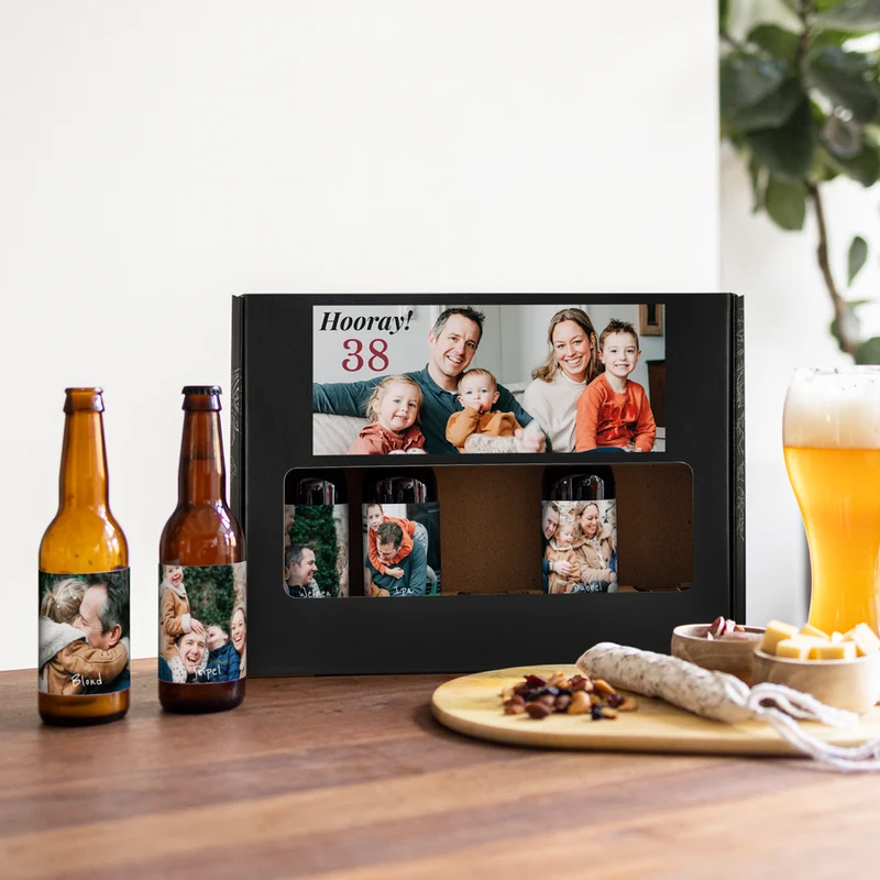 Bierpakket persoonlijke flesjes