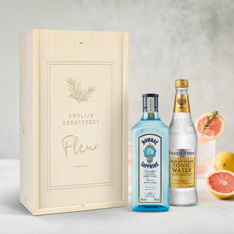 Gin-tonic pakket - Bombay Sapphire