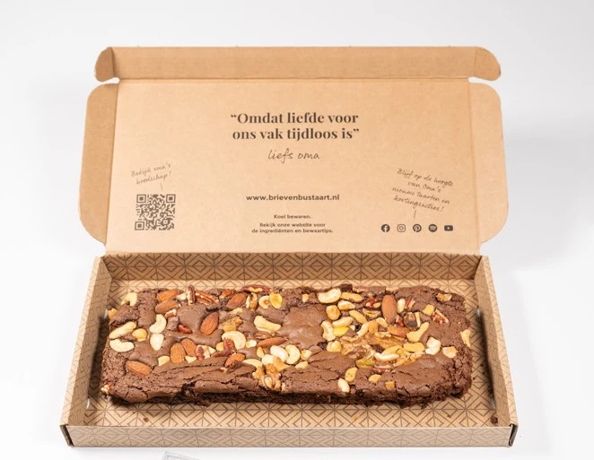 Brievenbus brownie deluxe