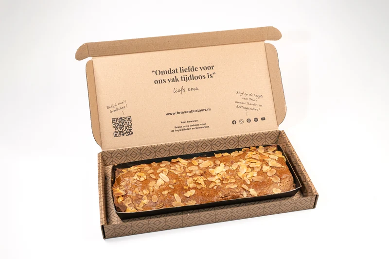 Brievenbus gevulde speculaas