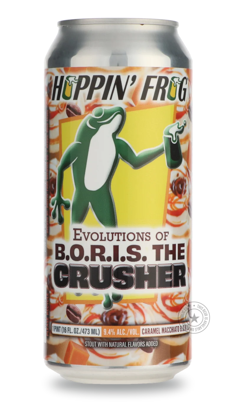 Evolutions of B.O.R.I.S. the Crusher Caramel Macchiato
