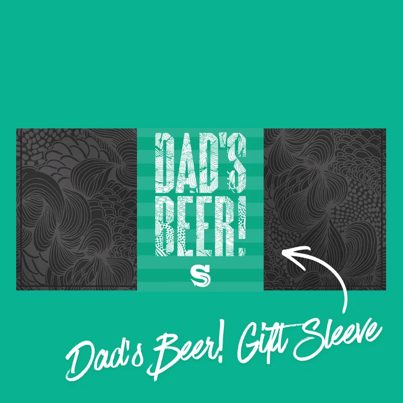 Gift Box Sleeve: Dad's Beer!