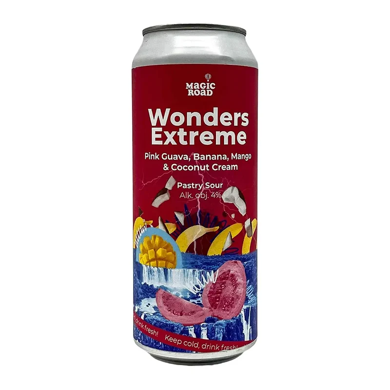 Magic Road - Wonders Extreme - Pink Guava, Mango, Banana, Coconut Cream