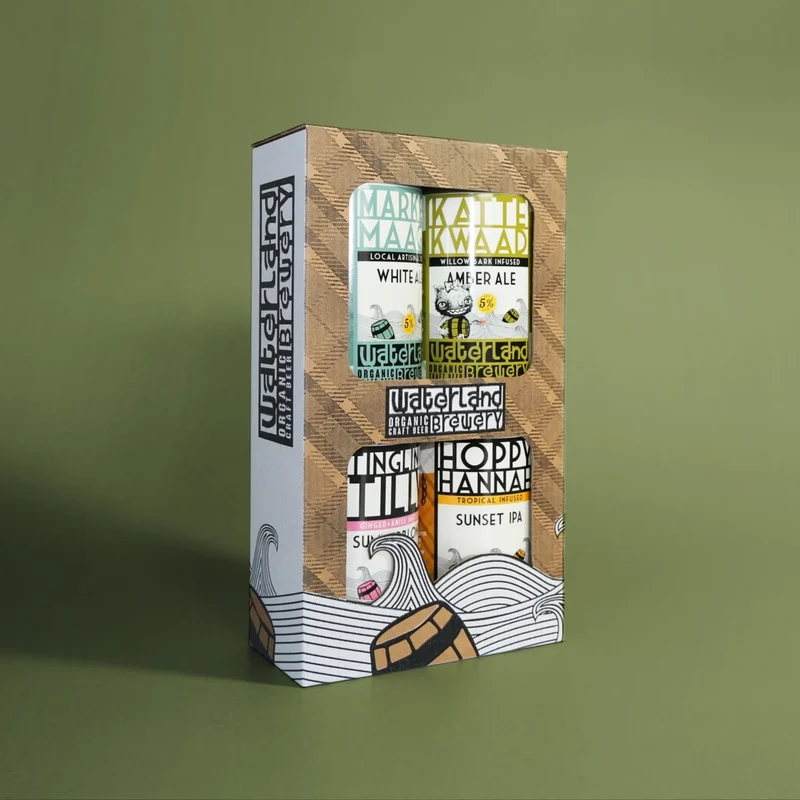 Waterland Brewery - 4-pack (met alcohol)