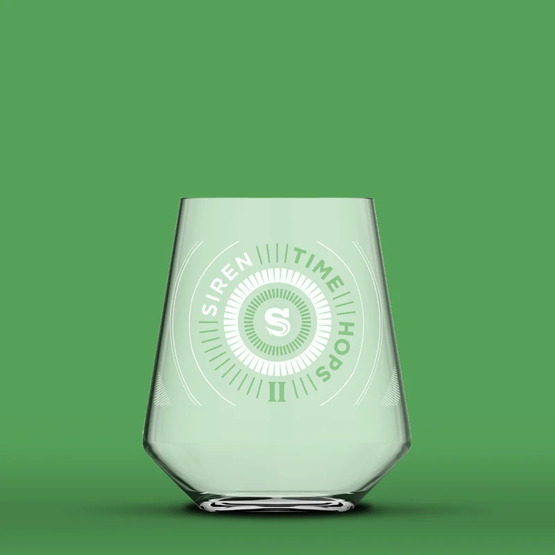 Siren Time Hops Glass