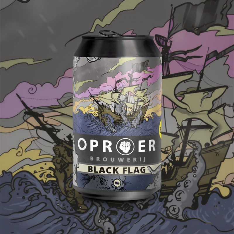 Oproer Black Flag Black IPA