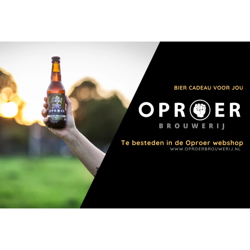 Oproer webshop cadeaubon