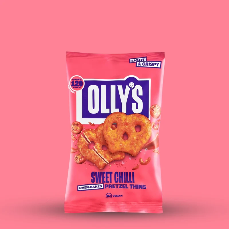 Olly's Pretzel Thins: Sweet Chilli 35g