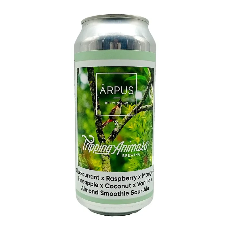 Ārpus - Ārpus X Tripping Animals Blackcurrant X Raspberry X Mango X Pineapple X Coconut X Vanilla x Almond Smoothie Sour Ale