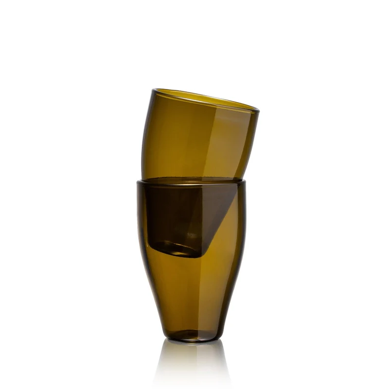 Pottle- Circulair drinkglas (groot)