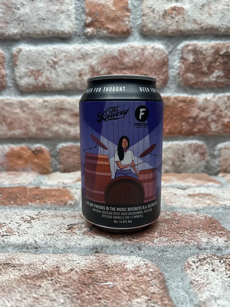 Frontaal I've Got Friends In The Music Business B.A. Blend #3 2022 Stout - 33 CL