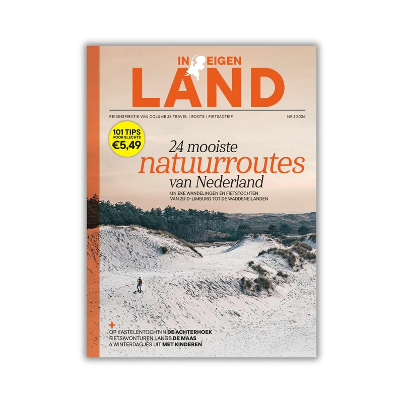 In Eigen Land 1 2026 - 24 mooiste natuurroutes van Nederland
